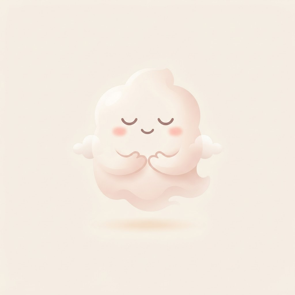 The METAMUSE mascot, a soft floating spirit